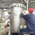 Stainless steel bag filter used in industrial water