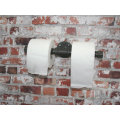 DOUBLE TOILET ROLL Holder Industrial 3/4" Pipe fitting