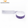 Custom Printed Disposable UHF RFID PVC Wristband