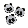 Cute Panda Bear Enamel Lapel Pins Set