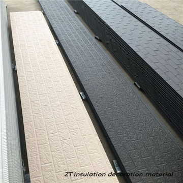 External wall insulation siding panel