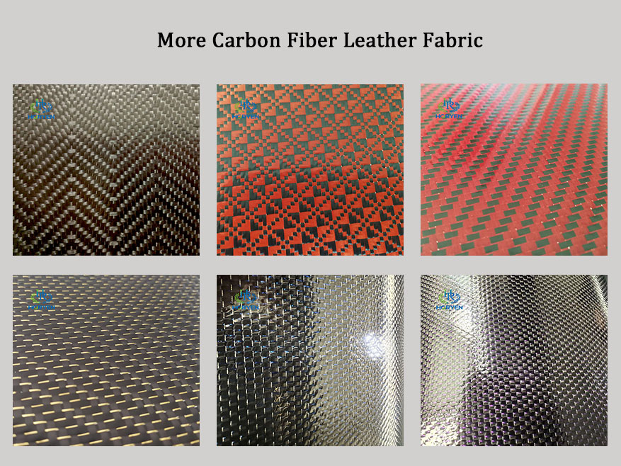 carbon fiber leather fabric carbon fiber leather fabric