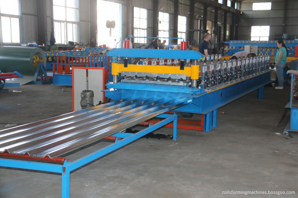 High Quality Single Layer Trapezoid Roll Forming Machine