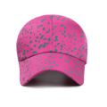 Custom Printed Fabric Flat Brim Baseball Cap