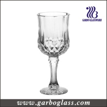 Gobelet de verre à vin rouge classique pressé (GB040208ZS)