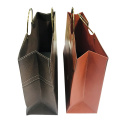 Paper shopping Bag with Metal Handle