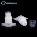 22mm push pull plastic spout with lid