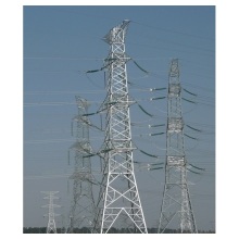 Communication steel transmission tower structure