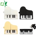 Caso bonito da tampa da poeira de USB do silicone da forma do piano