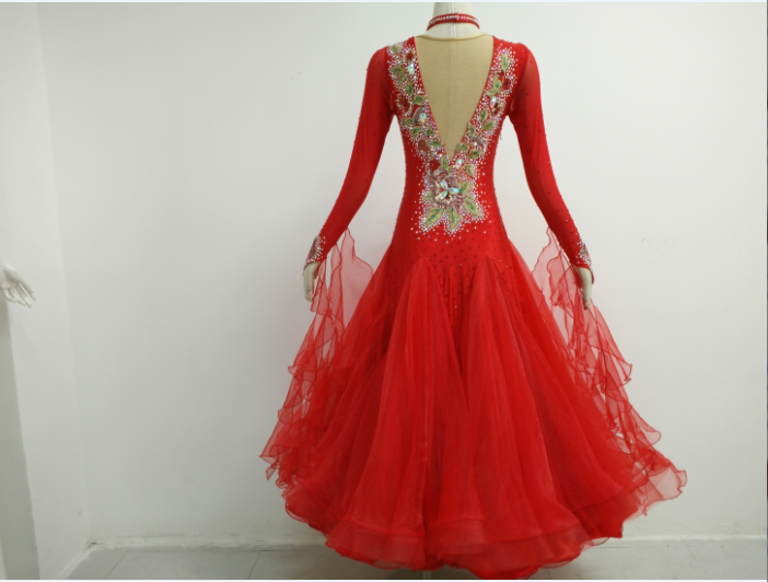 Red Ballroom Dress