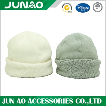 Winter wholesale polar fleece customized design hat