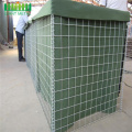 hesco weld mesh gabion with woven geotextile