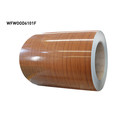 PVC film laminated wood grain steel