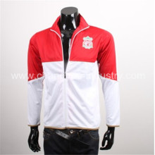 popular design soccer winter jackets with cotton fabric