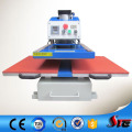 Automatic Pneumatic Double Station T Shirt Heat Press Machine