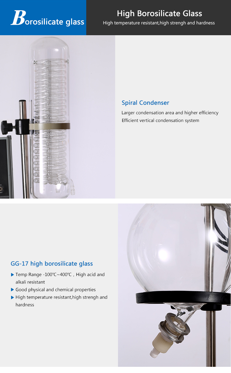 Laboratory Vacuum Evaporation Equipment for Distillation