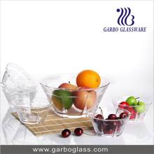 Glas Küche Ware Obst oder Slad Bowl Set