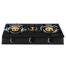 Interno de 86cm 3 queimadores hob com gás