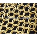 Decorative Stainless Steel Chainmail Ring Metal Mesh Curtain