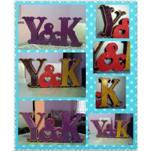 Birthday Party Decoration Happy Birthday Party Letter