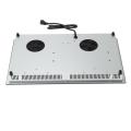 Metal Material Double Burner Induction Cooker For Hotel