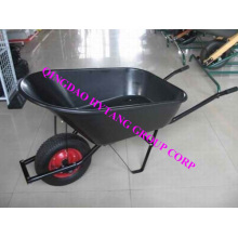 100L plastic tray wheelbarrow