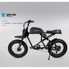 Electric bike with battery