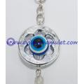 Greek evil eye flower frame evil eye keychain wholesale