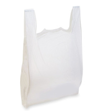 Green Earth Friendly Environment Soft Plastic T Shirt Matte Plastic Packaging Bag