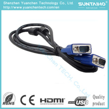 OEM de alta calidad HD 15 pines macho a macho VGA Cable