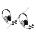 Blanco auricular con micrófono micrófono para Xbox 360 360