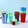 Outdoor Portable Sports Water Cup Silicone Folding Cup