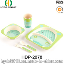 Assorted Styles Bamboo Fiber Kids Tableware Sets (HDP-2078)