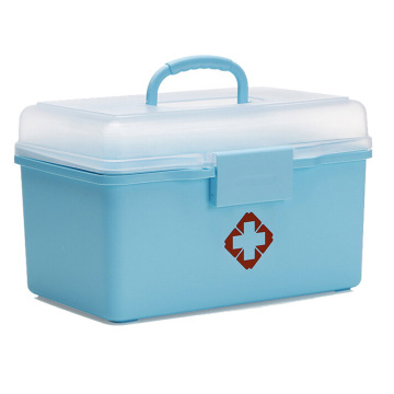 Plastic Medicine Storage Box for Home Storage (SLSN058)