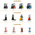 1t Stand up Hydraulic Forklift Electric Reach Stacker