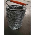 Alambre de púas galvanizado electro