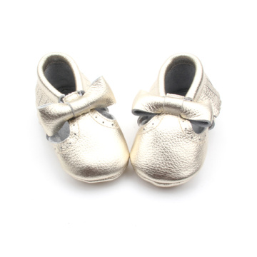 New Style Baby Mokassins Schuhe mit Schleife