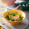 Colorful ceramic bowls for salads