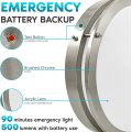 Techo de iluminación de emergencia montado 12 pulgadas 16W