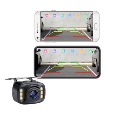 License Plate WIFI APP Wireless Rear View Camera