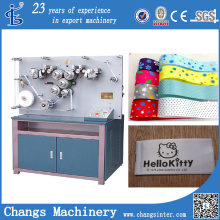Équipement adapté aux besoins du client de machine d&#39;impression de textile de ruban de satin de série de GV à vendre