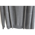 Men Winter Knitted Pure Color Cardigan with Zipper