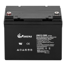 Sauvegarde de batterie d&#39;acide de plomb 12V150W à taux élevé