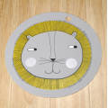 Tapis de placement en silicone doux pour table de table pour enfants