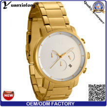 YXL-105 lujo acero inoxidable reloj cronógrafo automático fecha Men′s relojes empresario suizo moda hombres reloj reloj de cuarzo