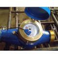 Brass Material Magnetic Drive Dry Dial Cold/Hot Water Meter with Pulse Output