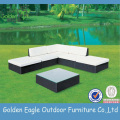 Outdoor wicker furniture wide rattan patio sofa