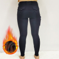 Winter High Waist Fleece Equestrian Clothing Breeches