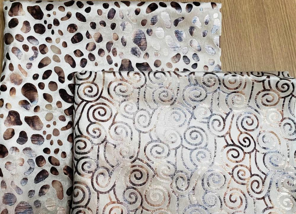 Foil Velvet Fabric A Foil Velvet Fabric A