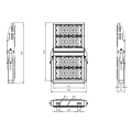 20°40°60° 90° 120° beam angle LED Flood Light